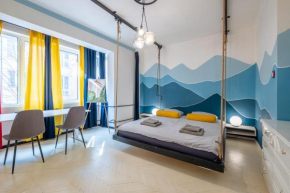 Modern , spacious 2BR apartment in top center